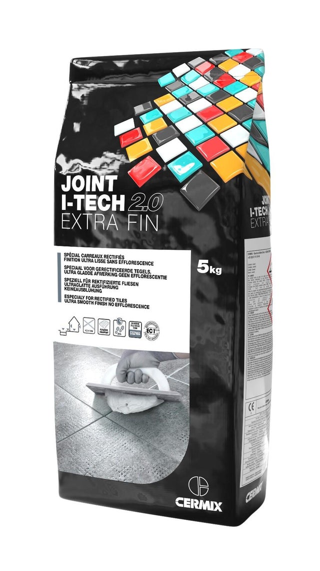 Joint I Tech extra fin Noir Carbone 5kg CERMIX