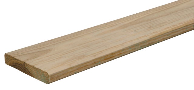 Lame de terrasse pin autoclave classe 3 21 x 120 mm Long. 2,4 m