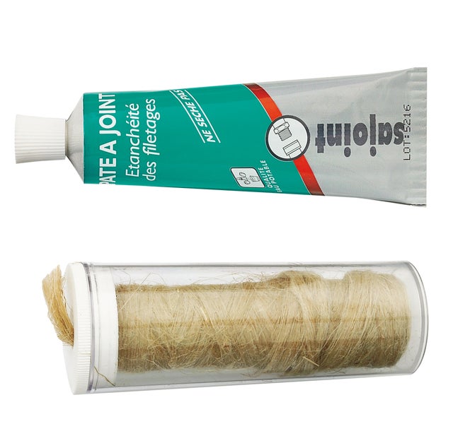 Kit d'étanchéité comprenant : pâte à joint 50 ml + filasse - COMAP