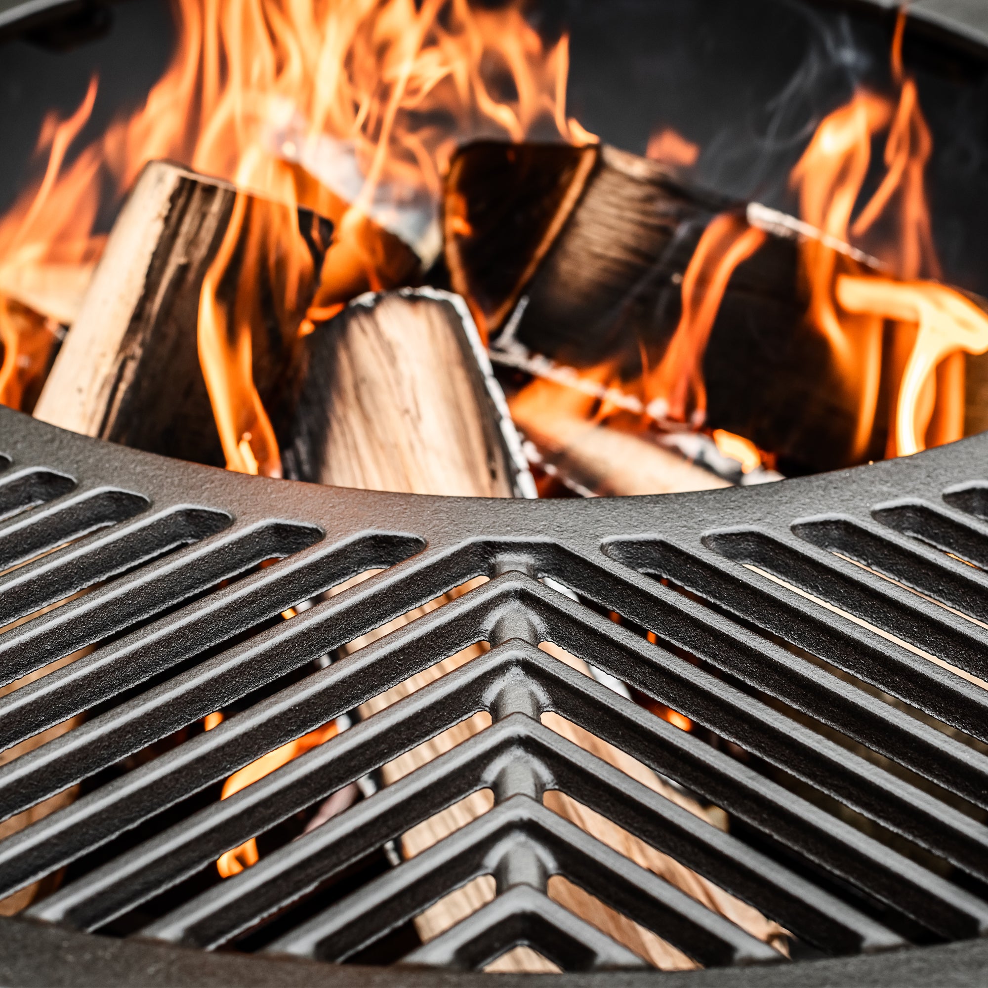 Fire pit hergom cuarto rejilla (2 uds)