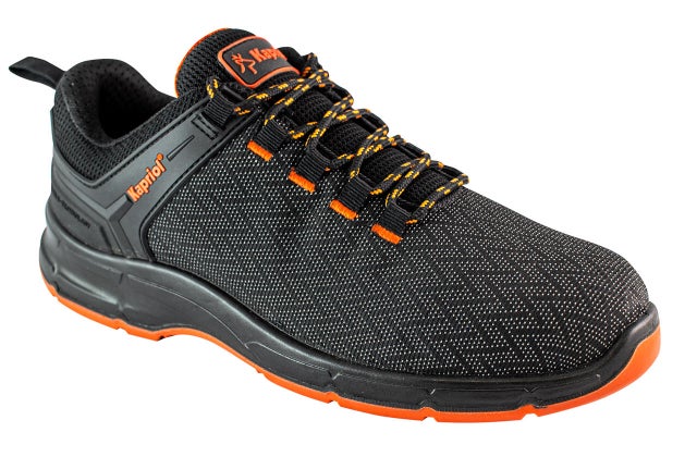 Chaussure de sécurité basse S1P Noir/Orange T.42 DART - KAPRIOL