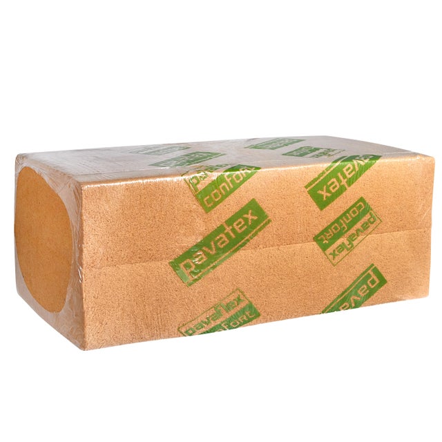 Lot de 2 panneaux isolants en fibre de bois 122x57,5cm Ep.20cm, R=5,25 - SOPREMA