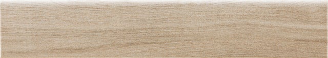 Plinthe carrelage intérieur effet bois H.8 x L.60 cm - Balsain beige (lot de 10)