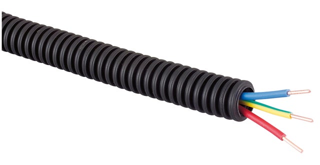Gaine préfilée HO7VU 3x1,5 mm² Diam.16 mm 100 m - ELYDAN