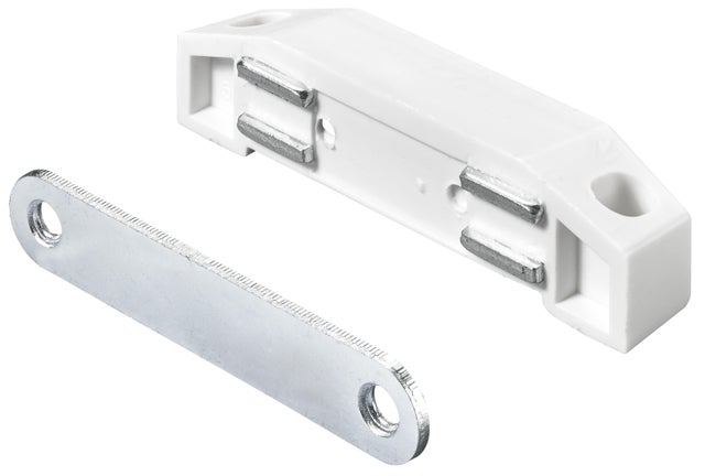 Laqueteau magnétique XXL blanc fixe 2 pièces - HETTICH