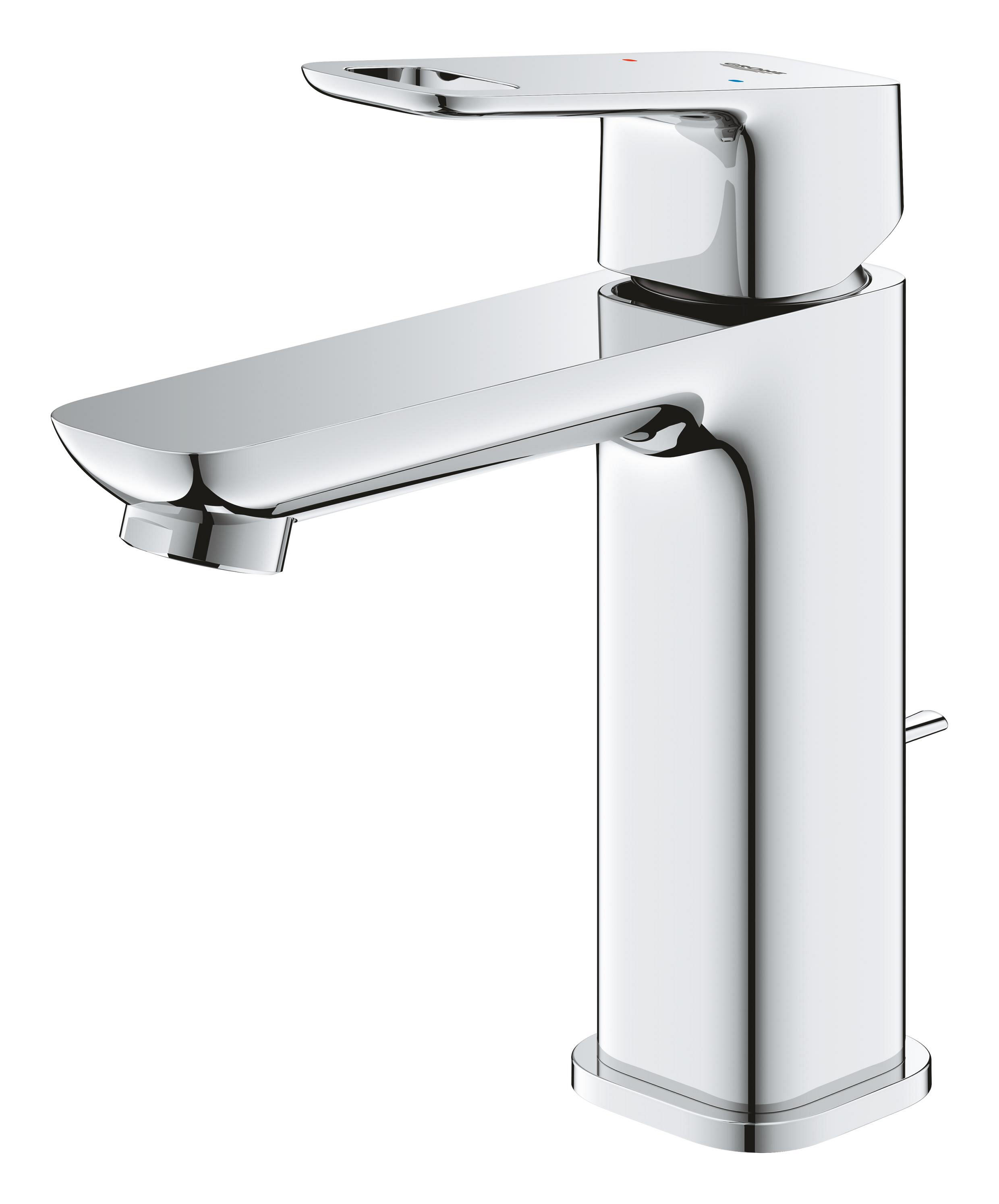 Rubinetto per lavabo a canna media getto aerato Clova Pulse cromato lucido GROHE H 15 cm - 4