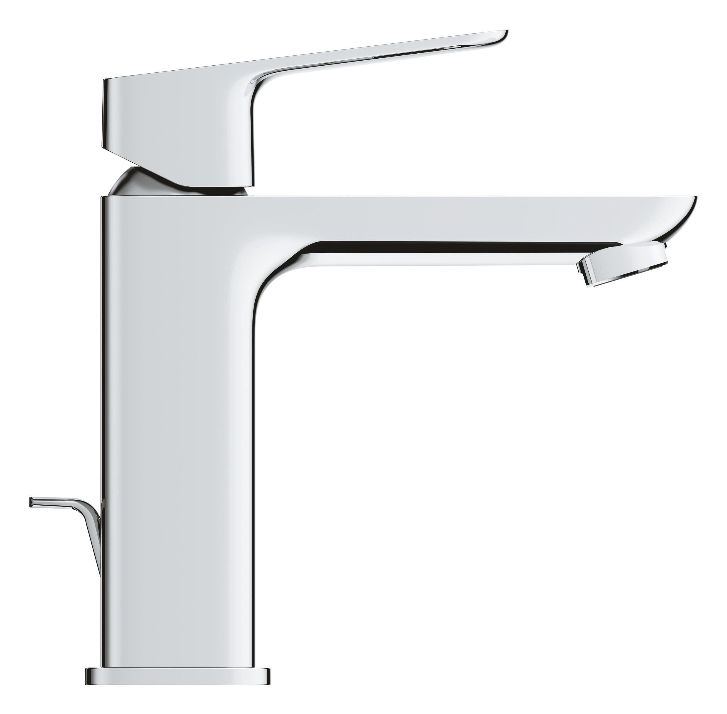 Rubinetto per lavabo a canna media getto aerato Clova Pulse cromato lucido GROHE H 15 cm - 3
