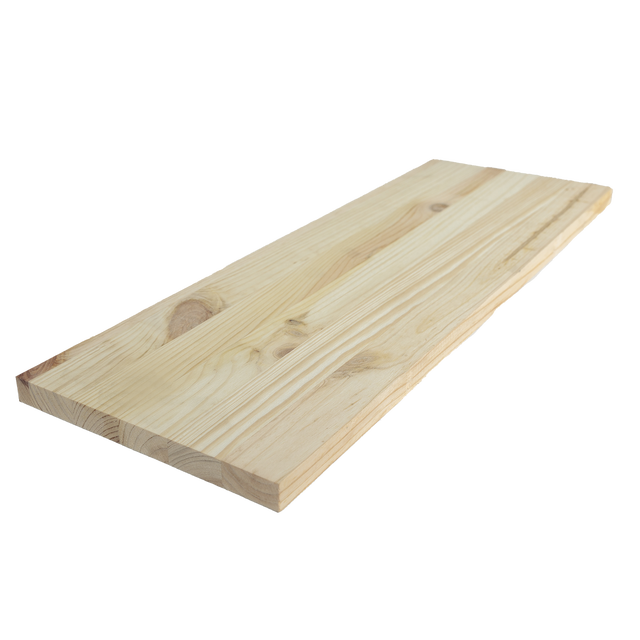 Mensola a muro SPACEO dritto in legno L 60 x P 18 cm pino