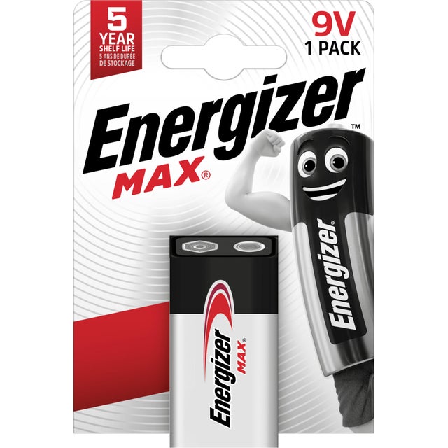 Pile 9v max alk