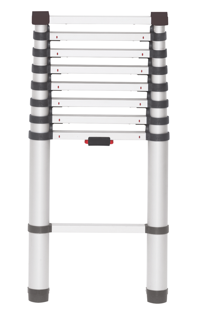 Echelle télescopique 10 marches H.2,90 m - HAILO