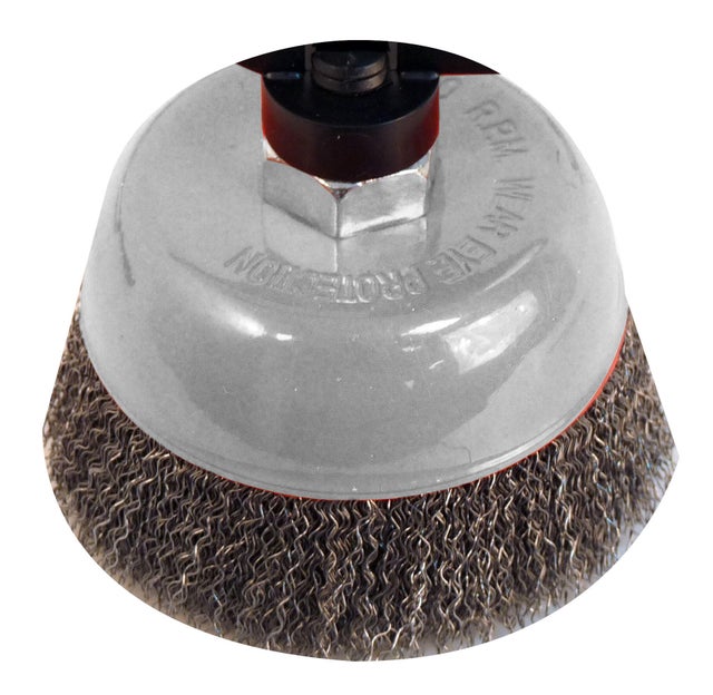 Brosse abrasive pour meuleuse Diam.100 mm  - FARTOOLS - TECNUM