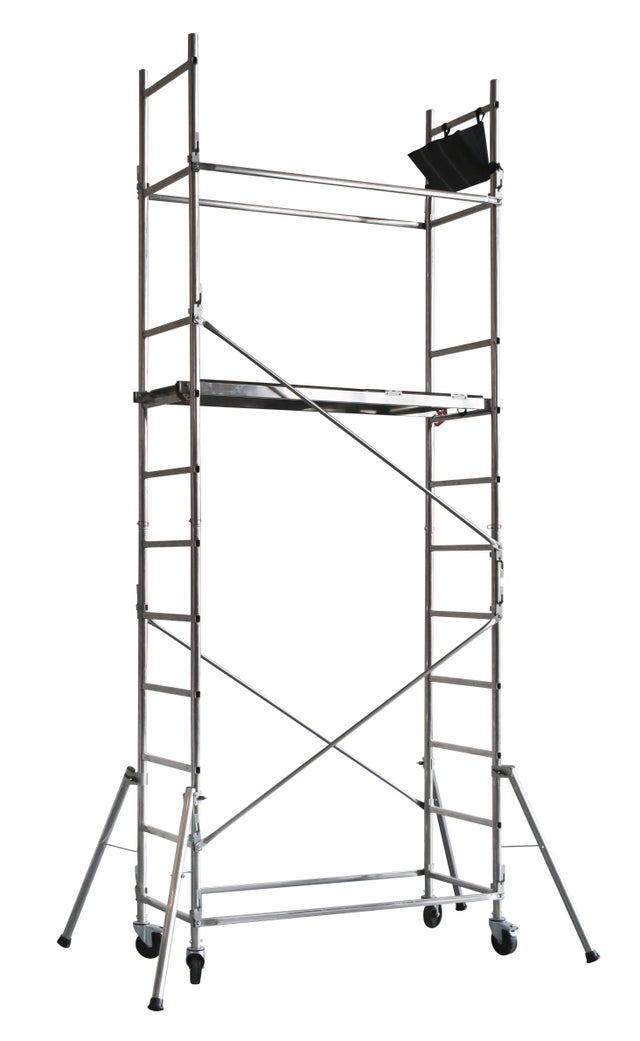 Echafaudage en aluminium Presto 4M50 H.3,77 x l.2,18 x P.1,35 m - ARTUB