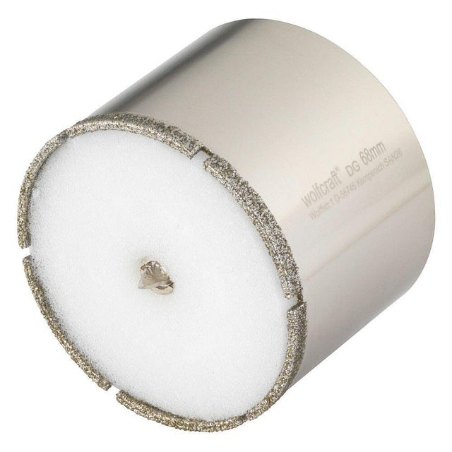 Trépan diamant pour carrelage et céramique Diam.68 mm - WOLFCRAFT