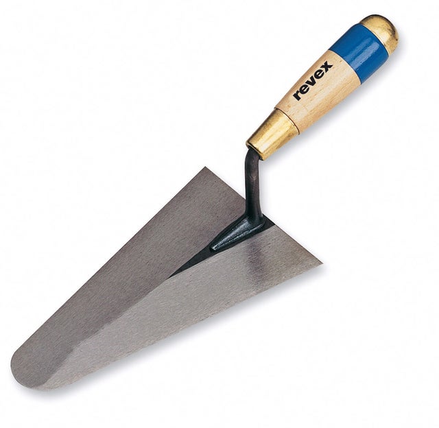 Truelle ronde en acier trempé L.22  cm - REVEX