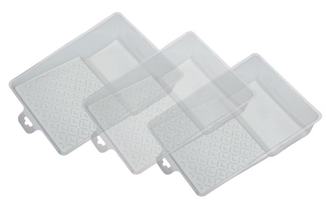Lot de 3 éco-recharges pour bac à peinture 110 mm