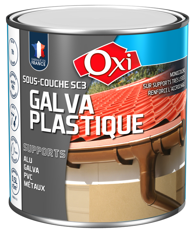 OXI SOUS-COUCHE GALVA-PLASTIQUE SC3 0.5L
