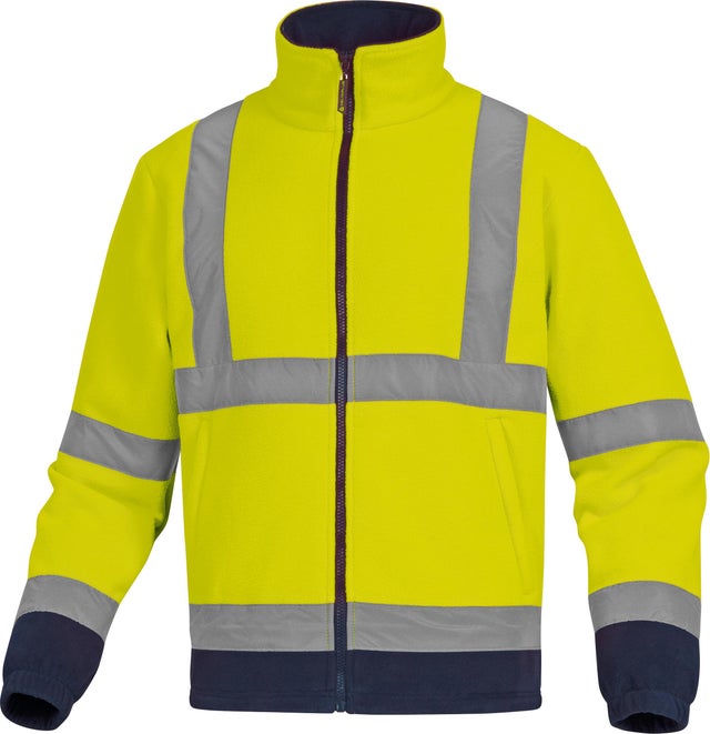 Veste de travail haute visibilité jaune T.XL ZENITH - DELTA PLUS