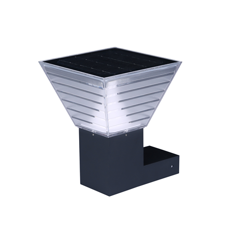 Applique solaire carree