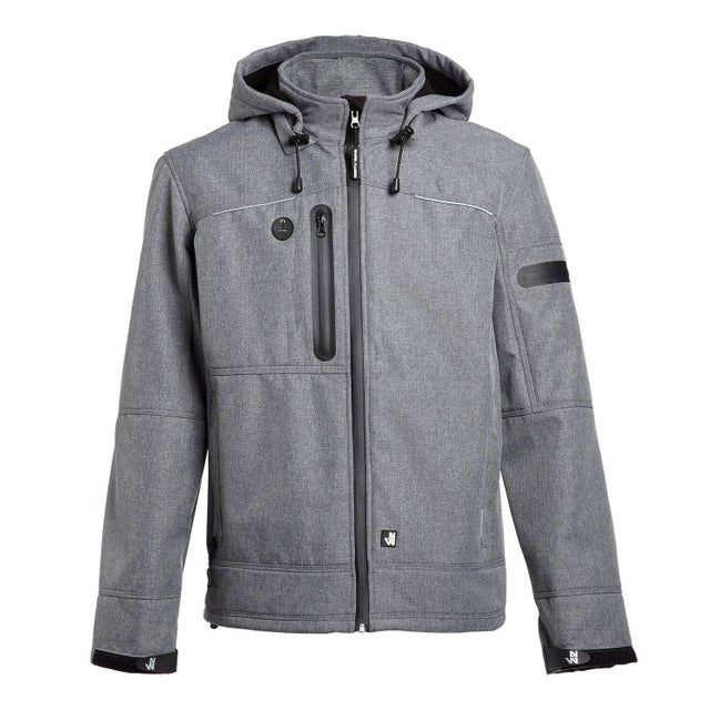 Blouson de travail gris chiné et noir T.M FLORES - NORTH WAYS