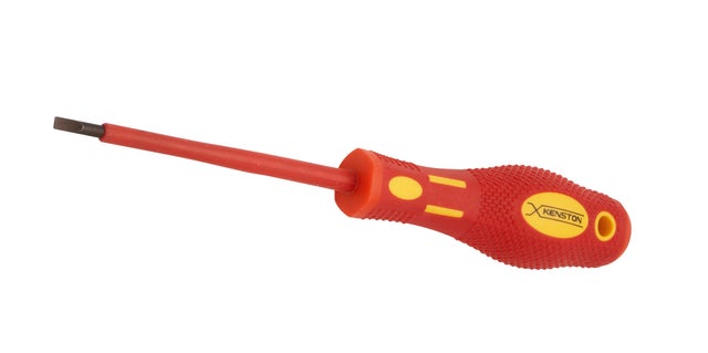 Tournevis électricien isolé 3,5 Long.75 mm - KENSTON