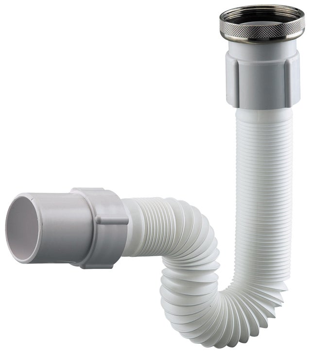 Raccord flexible extensible pour évier Diam.32 mm - VALENTIN