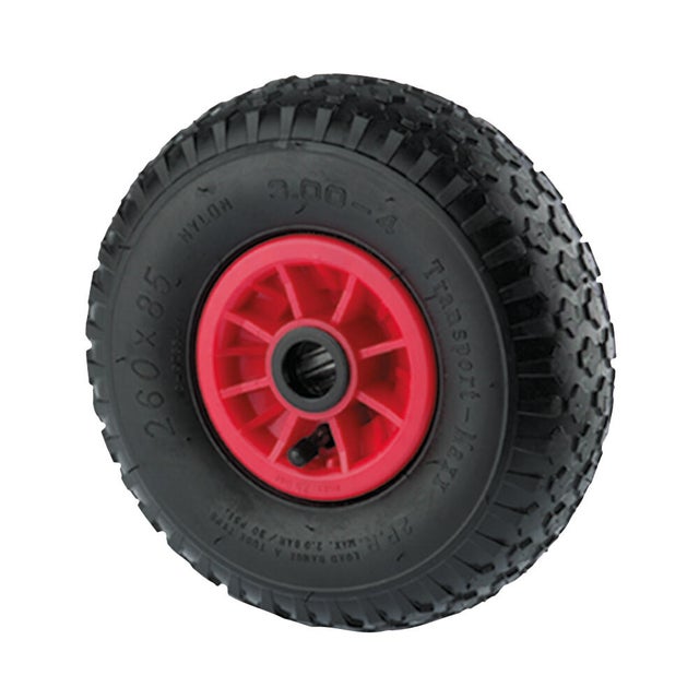 Roue gonflable profil pavé alésage 20 mm diam.260 mm 150 KG