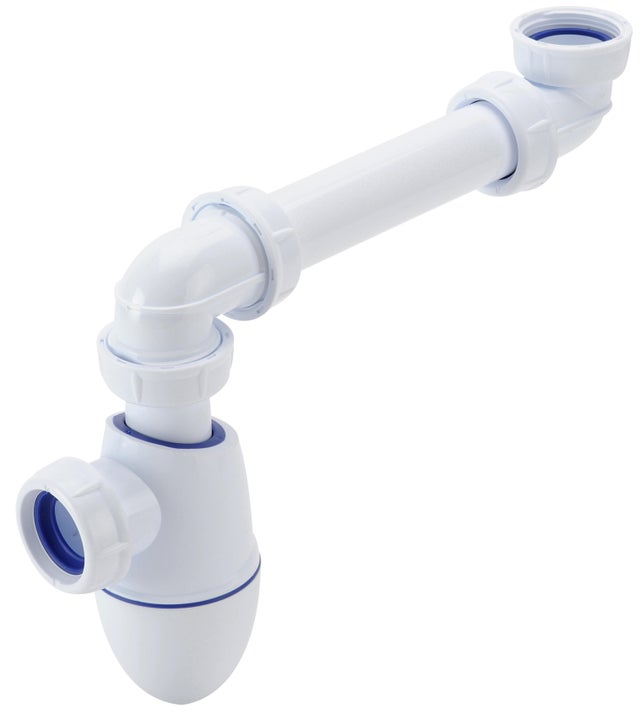 Siphon pour lavabo Diam.32 mm gain de place NICOLL Easyphon