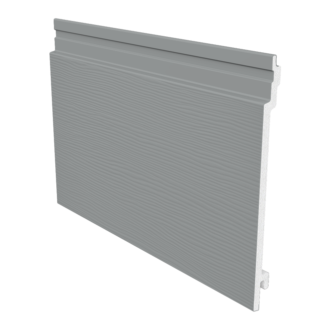 Lot de 6 clins PVC gris l.18,2 x L.320 cm Fortex - FREEFOAM