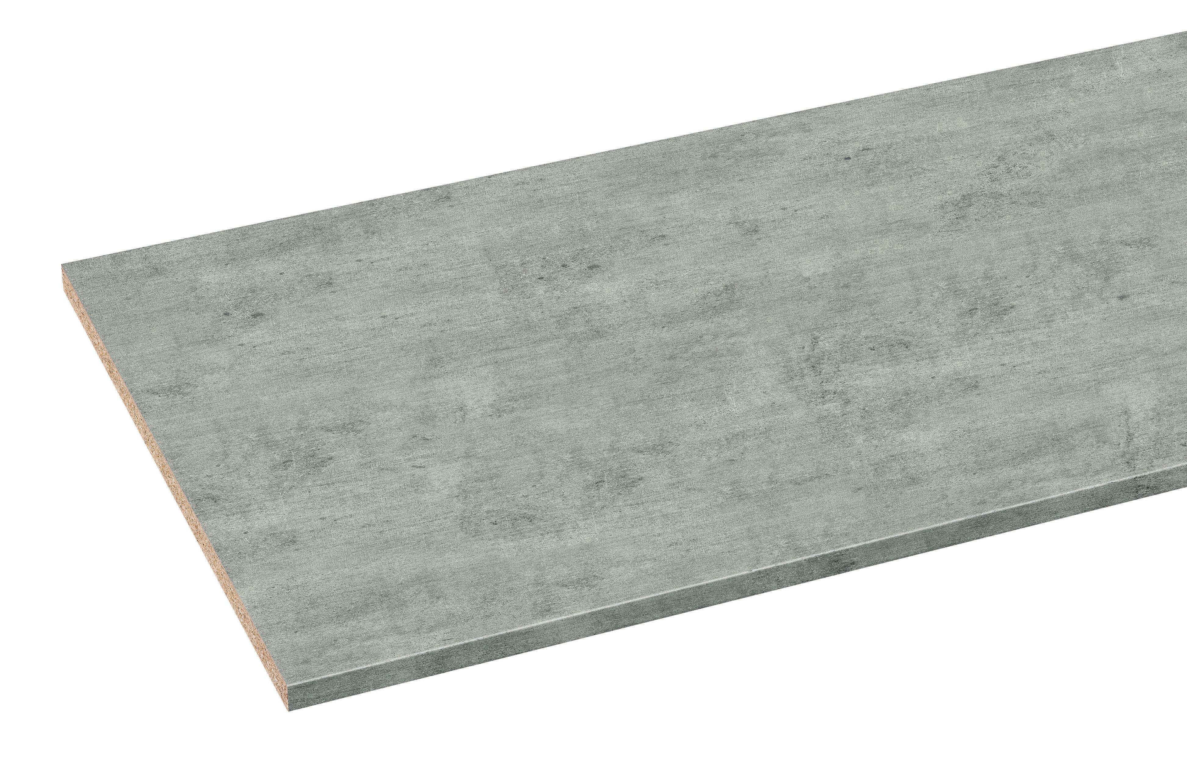 Plan de travail stratifié effet pierre Light Stone L.1800 x P.600 x ép