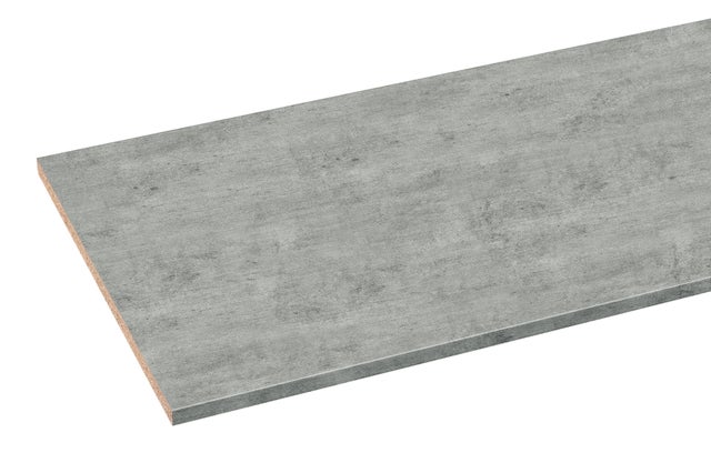 Plan de travail stratifié effet pierre Light Stone L.1800 x P.600 x ép.28 mm