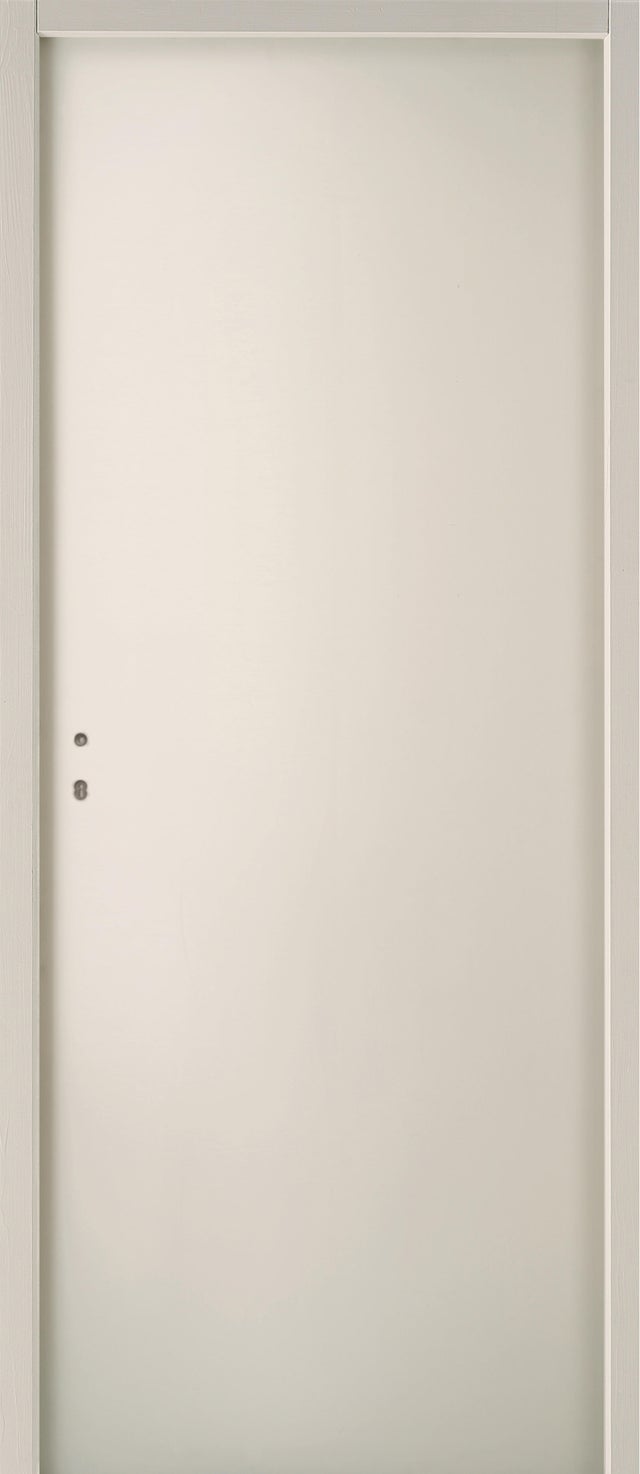 Bloc-porte palière EI30 acoustique 32 dB prépeint poussant gauche H.204 x l.93 cm - JELD WEN