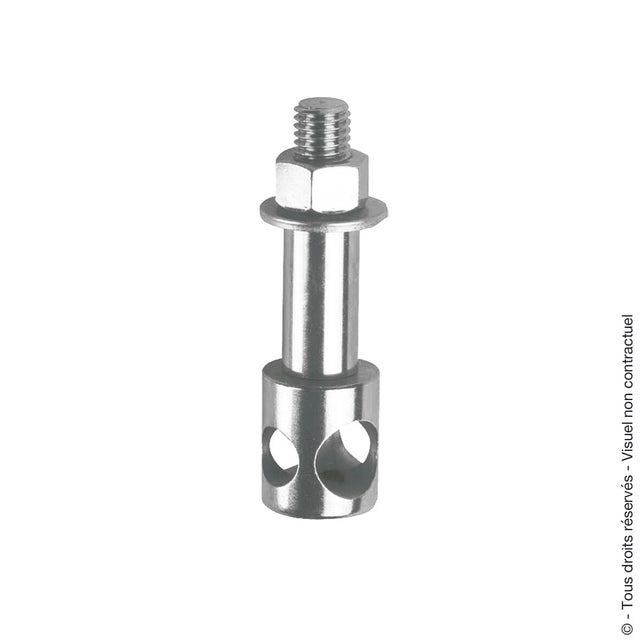 Gabarit de perçage acier pour gond à scellement chimique