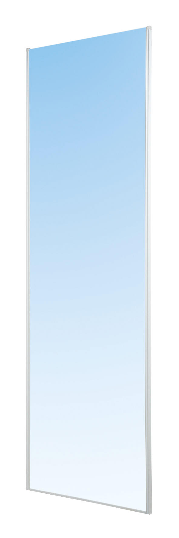 Kit portes de placard coulissantes blanches 2 vantaux 10x1500x2500mm