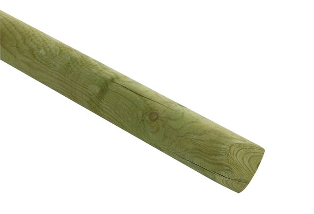 Poteau rond pin à pointe classe 3 H.150 x Diam.6 cm