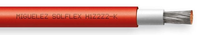 Câble électrique SOLFLEX H1Z2Z2-K 1x4 mm² 100 m - MIGUELEZ