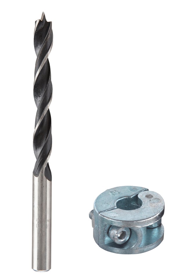 Mèche à bois avec butée de profondeur Diam.10 mm