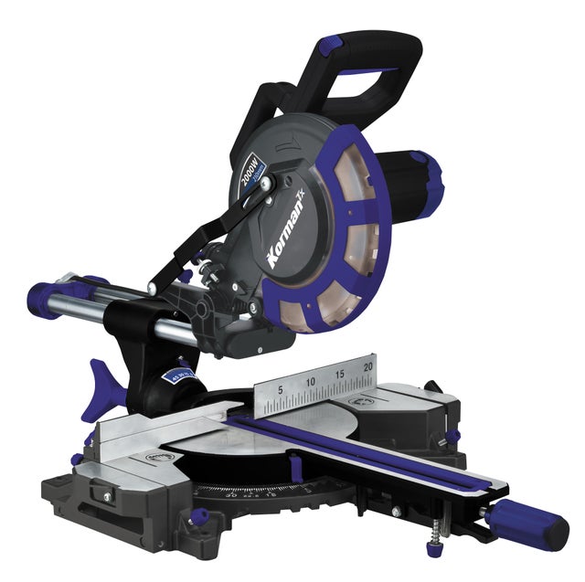 Scie à onglet radiale 2000W Diam.210 mm - 213121 KORMAN 