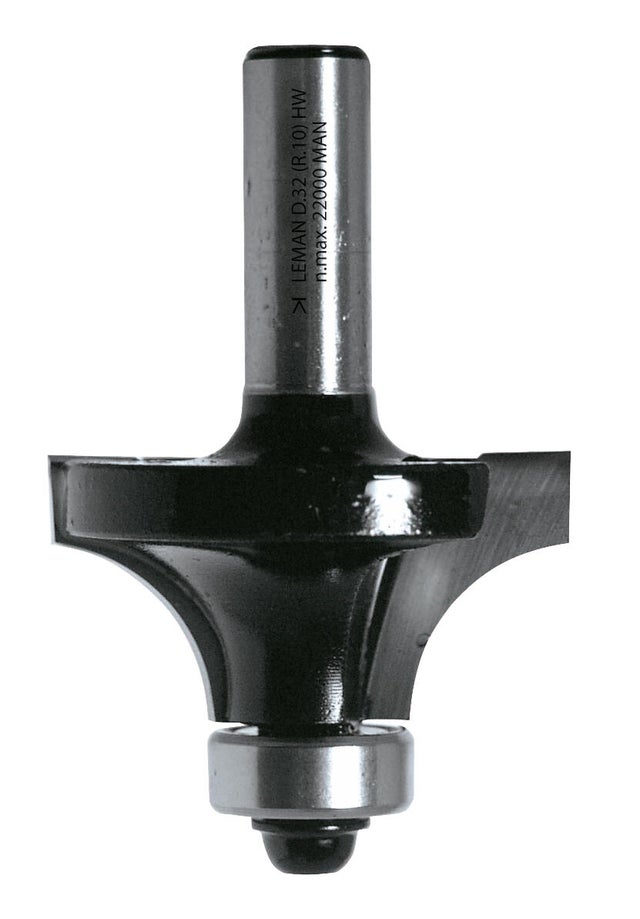 Mèche 1/4 rond HM 1 plat D.29 mm R = 8 queue de 8 mm RLT - 4258.708.00 LEMAN