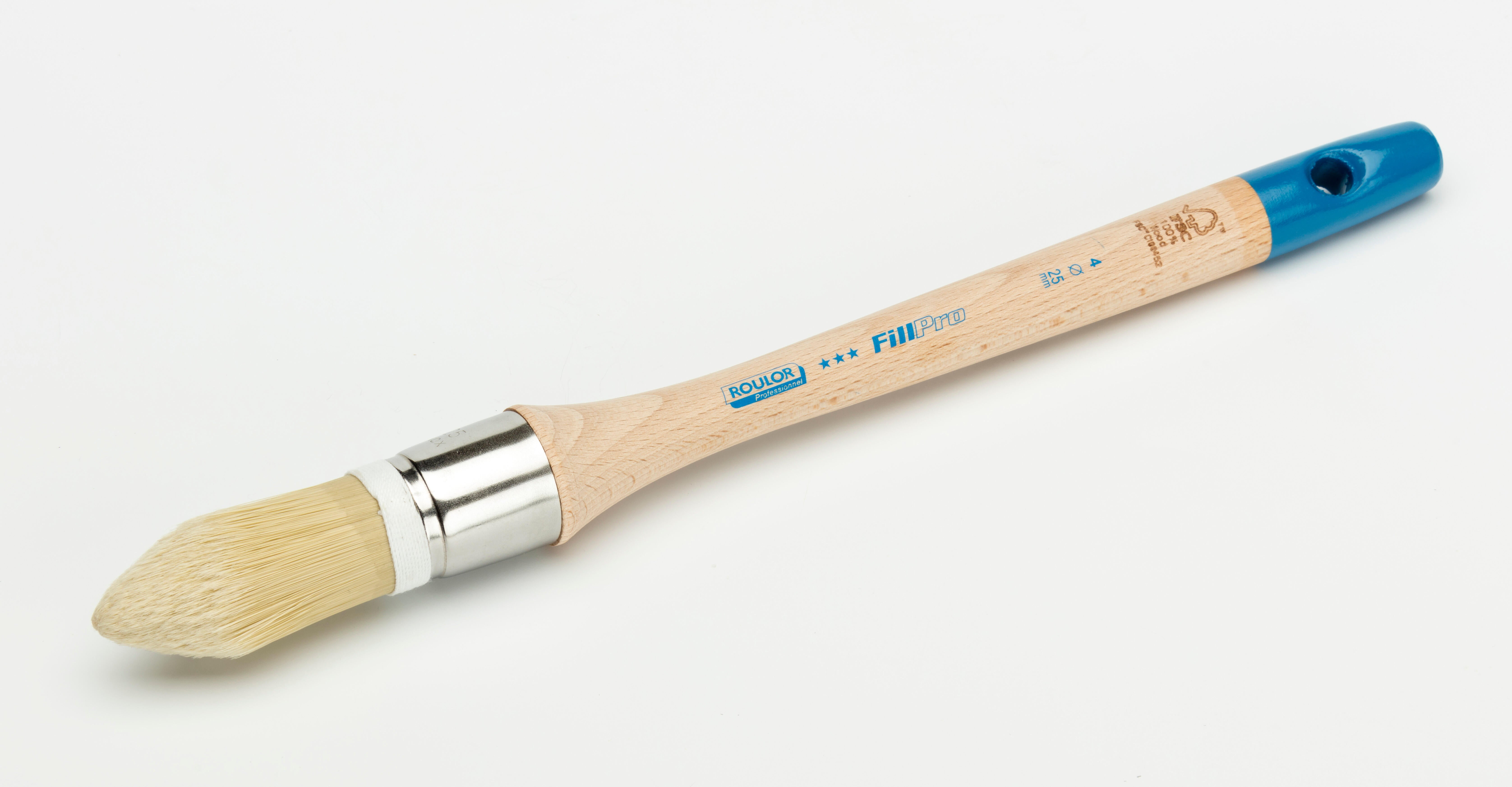 Pinceau Brosse Rechampir Acrylique 4 ROULOR Bricoman