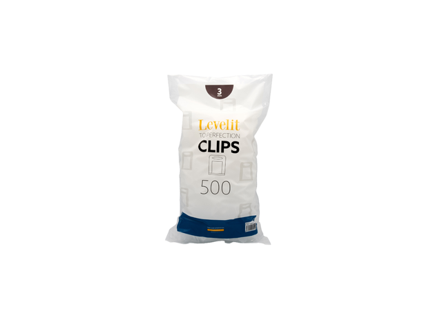 Croisillons autonivelants à cales pour carrelage Ep.3 mm - LEVELIT (sachet de 500)