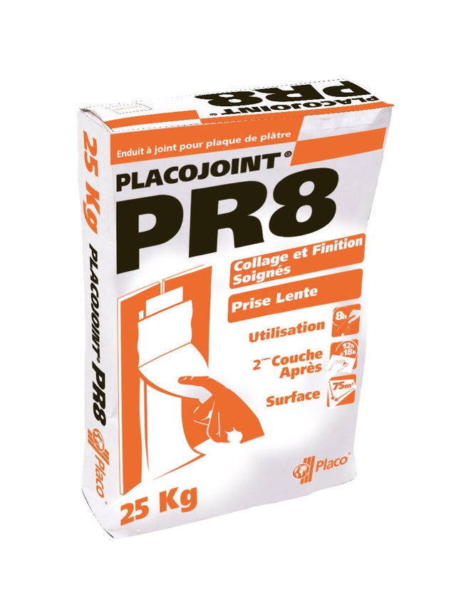 Placojoint Pr8 25 kg - PLACOPLATRE