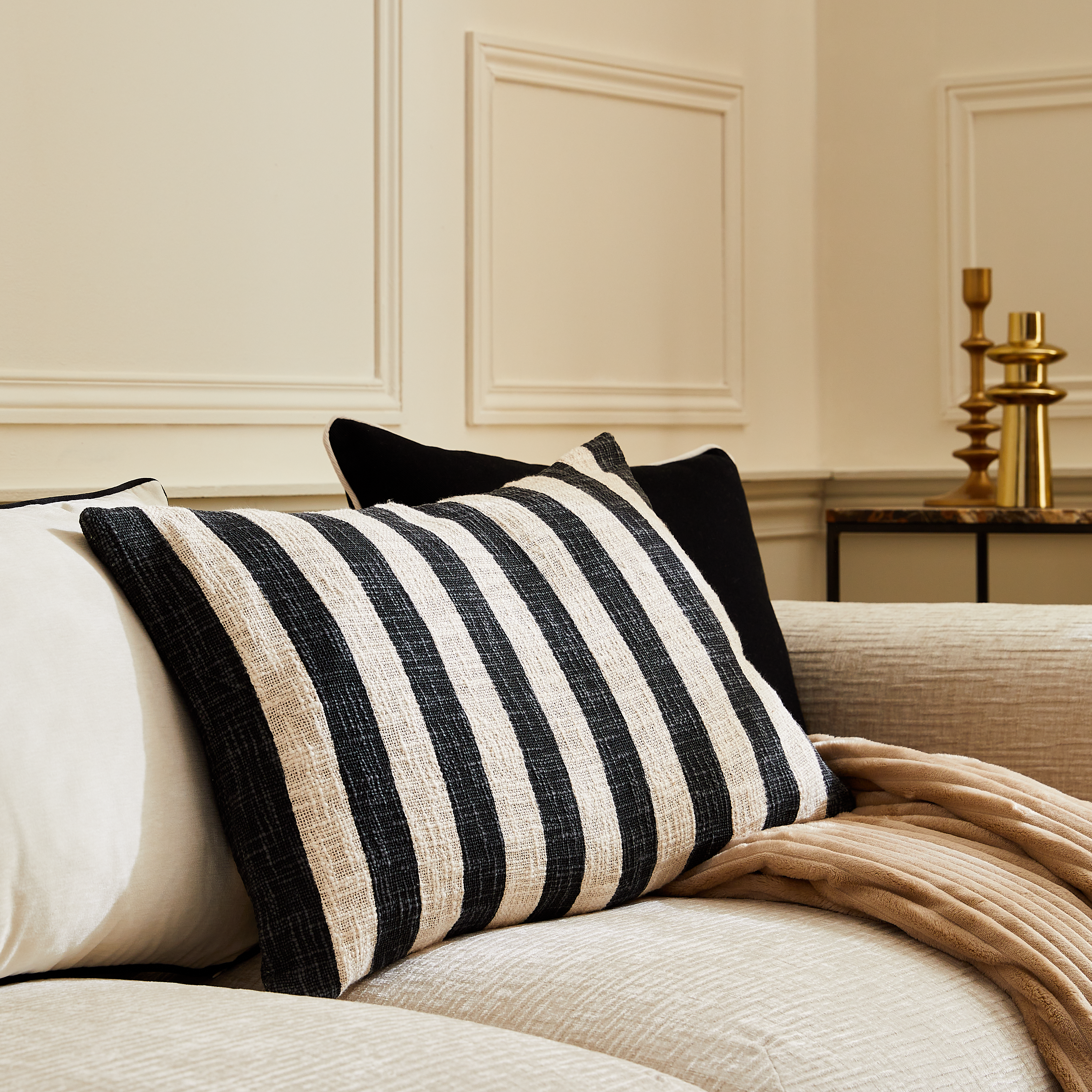 Almofada Eligio 40x60cm preto Inspire - 13