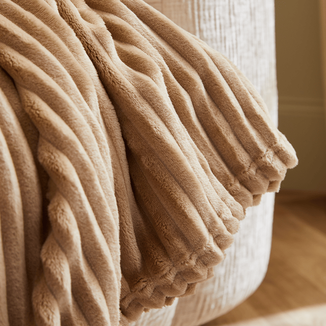 Coperta Lena beige, 200x 220 cm