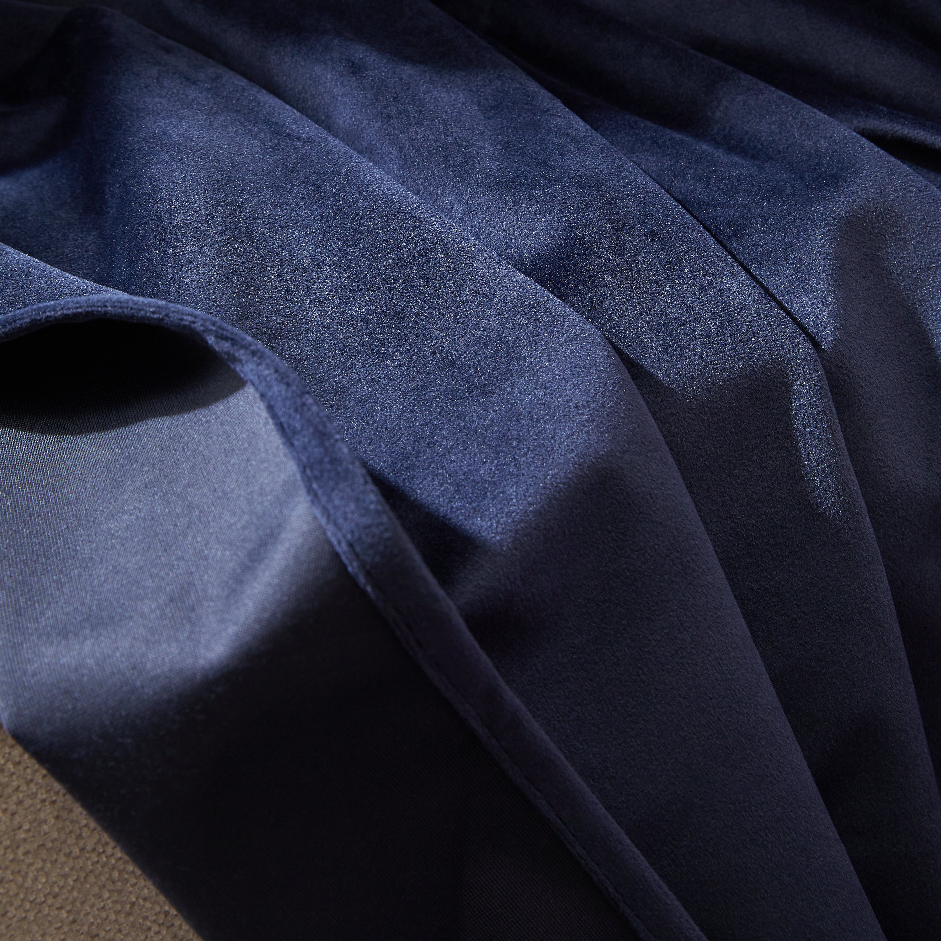 Zasłona welurowa Tony Balsa granatowa 200 x 280 cm na taśmie Inspire - 14