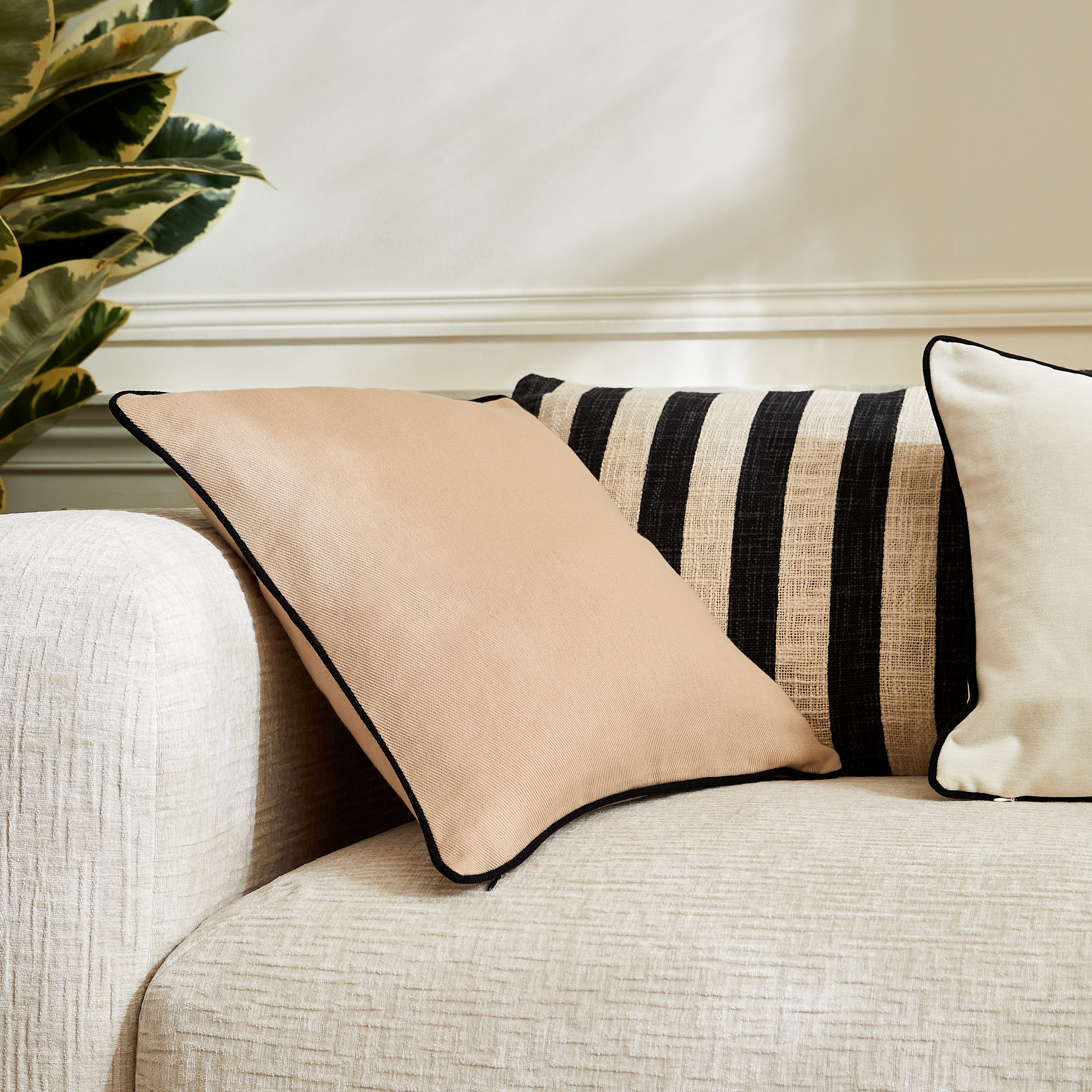 Housse de coussin Kalpe beige, 45 x 45 cm - 8