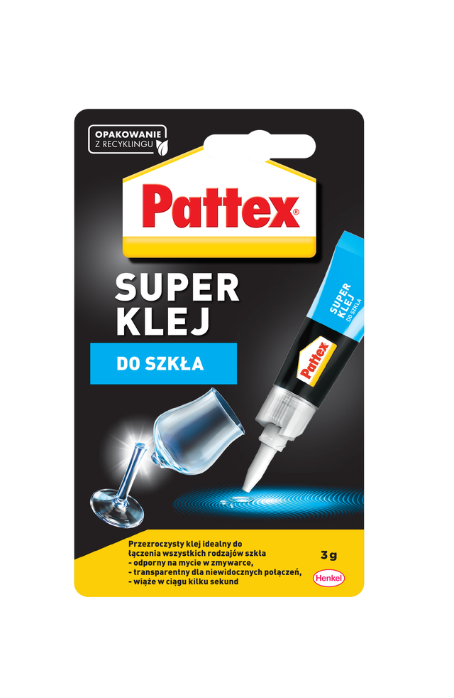 Klej do szkła w płynie 3 g Pattex