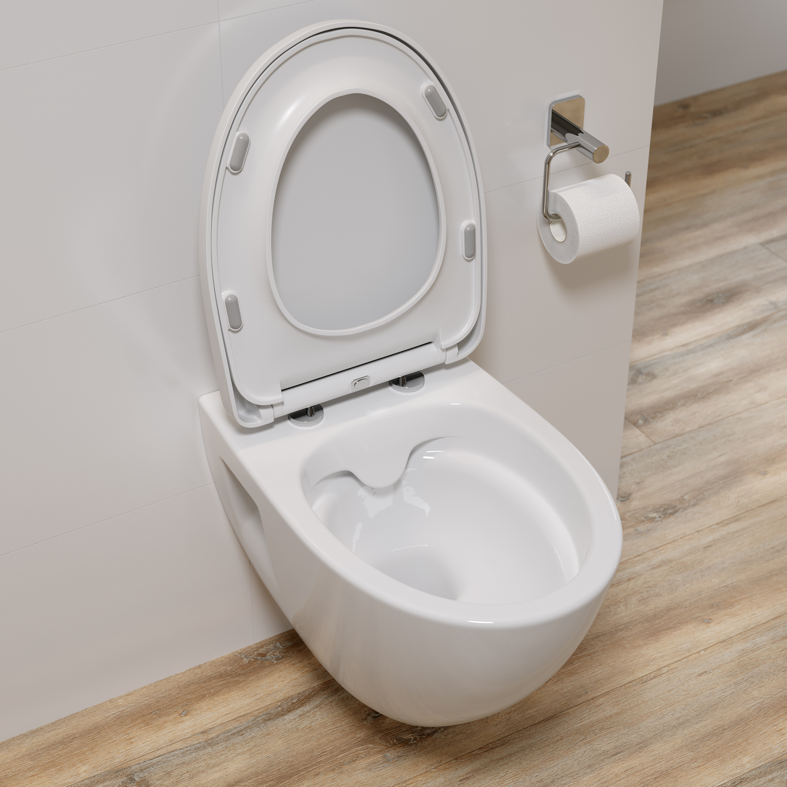 Zestaw podtynkowy WC Cromo Czarny Cersanit - 7
