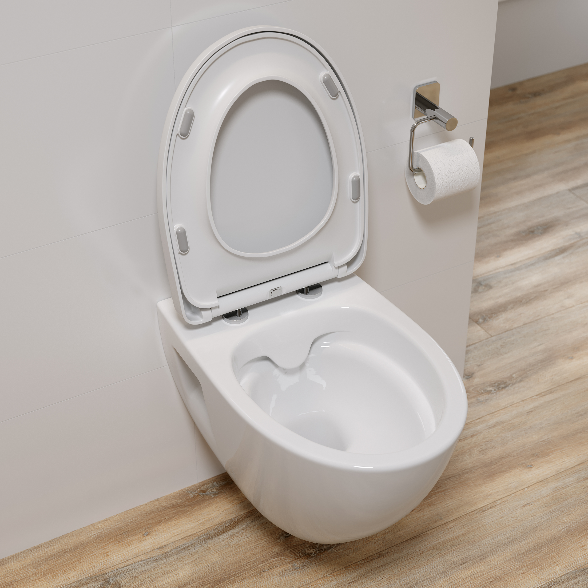 Zestaw podtynkowy WC Cromo chrom Cersanit - 8
