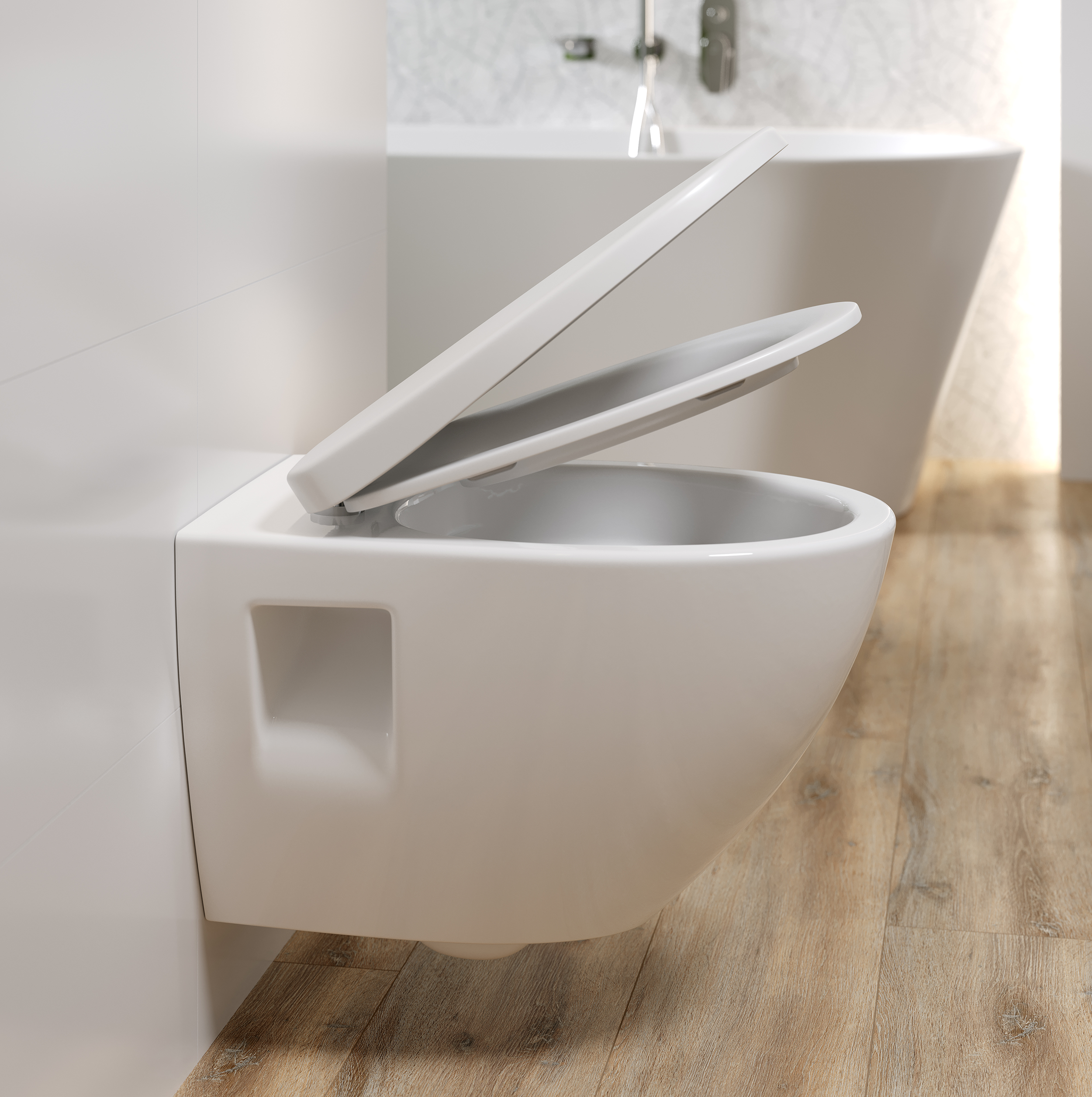 Zestaw podtynkowy WC Cromo chrom Cersanit - 7