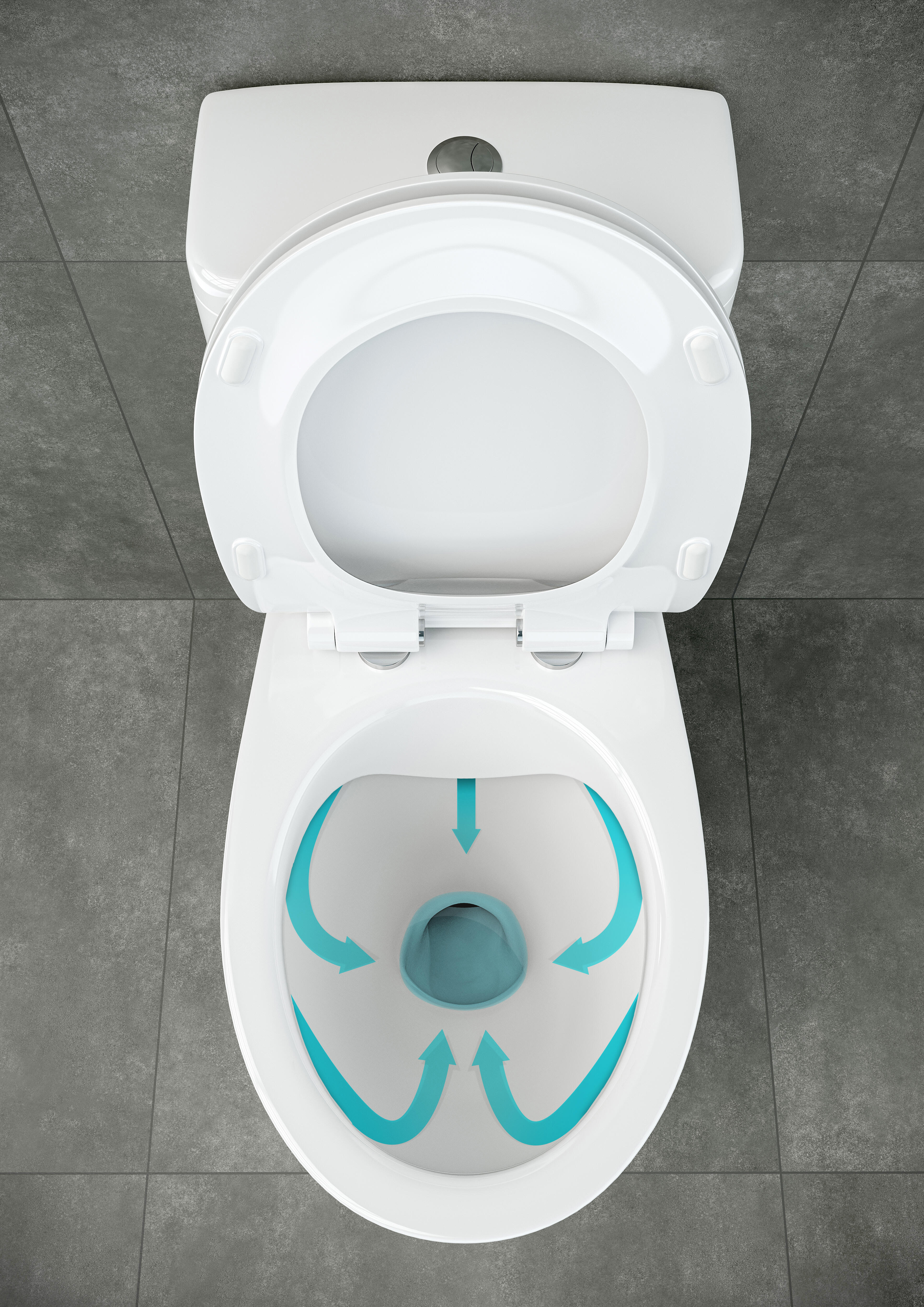 WC kompakt poziom Cersania Cersanit - 7